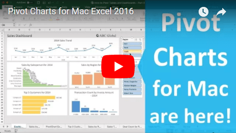 office 365 for mac slicers and pivot charts